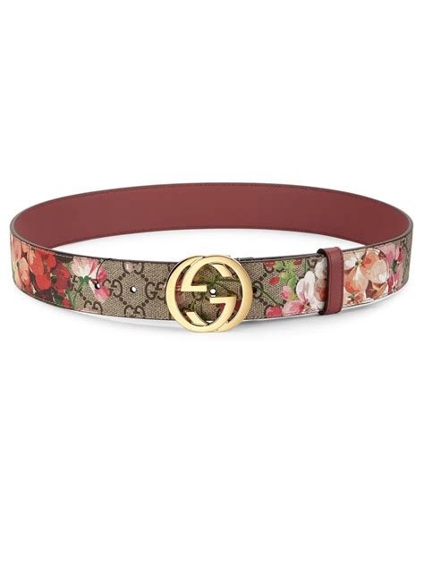 gucci floral belt replica|women gucci belt original.